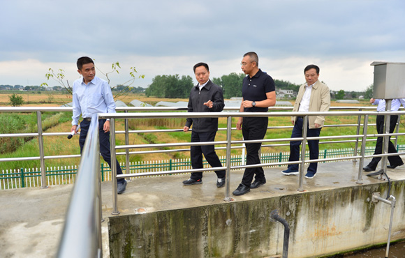 细化举措、凝聚合力，扎实推进环巢湖流域水环境综合治理——省长李国英一行调研长临河镇污水处理厂